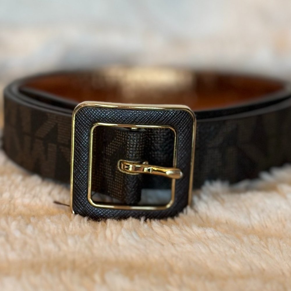 Michael Kors Reversible Logo Belt